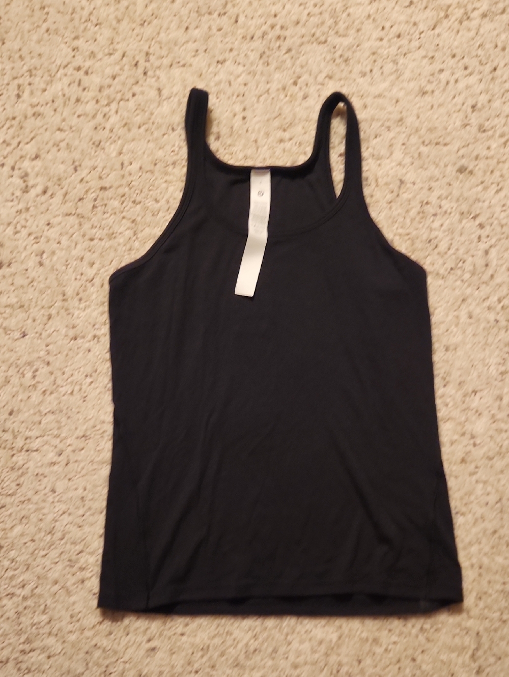 Lululemon Women's Black Tank Top, Size 6